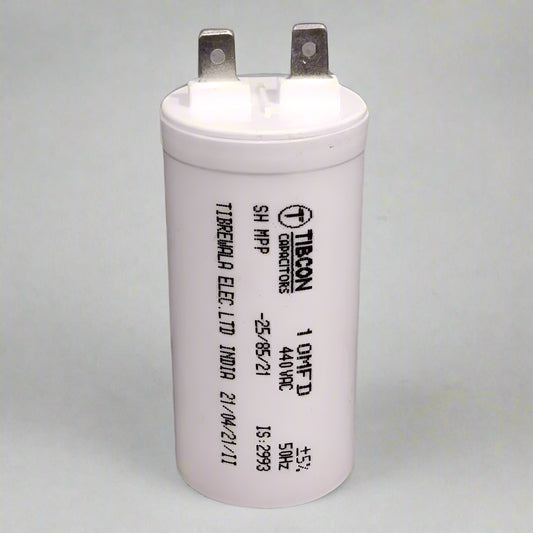 Tibcon Capacitor 10 MFD 440V (Pin Type)