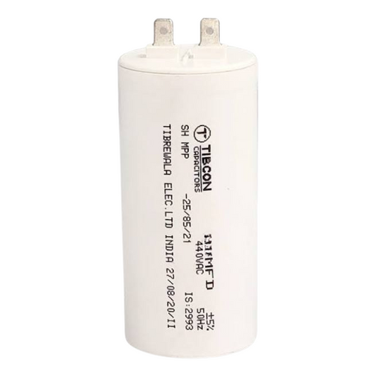 Tibcon 50 MFD Capacitor for Air Conditioner |PIN Type| PP body|