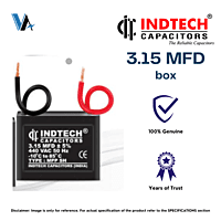 Indtech 3.15 MFD 440 V Fan Capacitor Indtech 3.15 MFD 440 V Fan Capacitor
