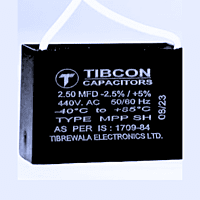 Tibcon 2.50 MFD CAPACITOR for Fans