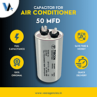 Tibcon 50 MFD Capacitor for Air Conditioner (PIN Type) Tibcon 50 MFD Capacitor for Air Conditioner (PIN Type)