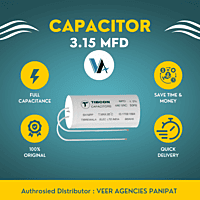 Tibcon 3.15 MFD Capacitor for Fan Tibcon 3.15 MFD Capacitor for Fan